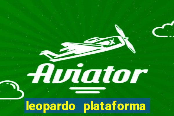 leopardo plataforma de jogos